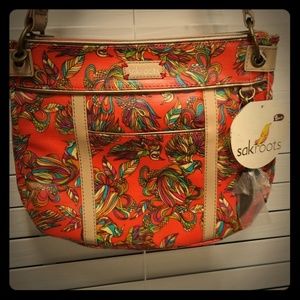 NWT Sakroots Artist Circle Crossbody Purse